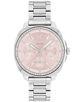 Coach Women's Kitt Silver Stainless Steel Bracelet Watch 34mm