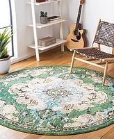 Safavieh Madison 400 MAD484Y 8'x8' Round Area Rug