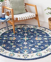 Safavieh Micro-Loop I MLP385M 5'x5' Round Area Rug