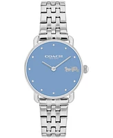 Coach Women's Elliot Silver Stainless Steel Bracelet Watch 28mm