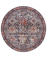 Safavieh Tucson Washable TSN130N 6'x6' Round Area Rug