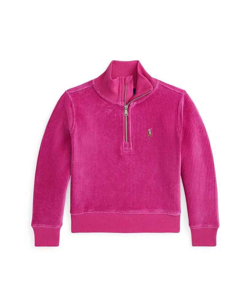 Polo Ralph Lauren Toddler And Little Girls Corduroy Pullover