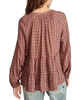 Lucky Brand Women's Tiered Babydoll Shirt