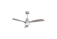 Sofucor 52" Ceiling Fan without Lights Soild Wood Blades