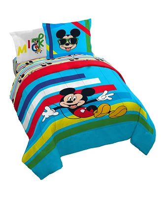 Sunny Side Up Disney Mickey Mouse Bed Set with Sham