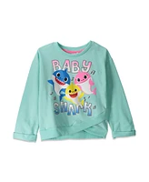 Pinkfong Baby Girls Baby Shark Crossover Graphic T-Shirt Legging to