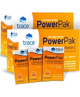 Trace Minerals Power Pak Electrolyte Powder Packets | 1200 mg Vitamin C, Zinc, Magnesium | Boost Immunity