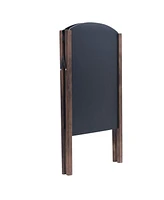 Skonyon 40 Inch Wood A-Frame Sidewalk Wedding Signage Chalkboard