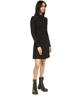 Michael Kors Women's Mock-Neck Long-Sleeve Dress