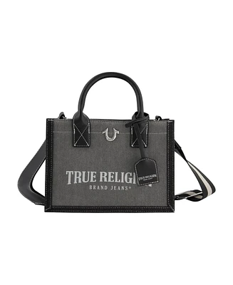 True Religion Modern Edge Denim Tote