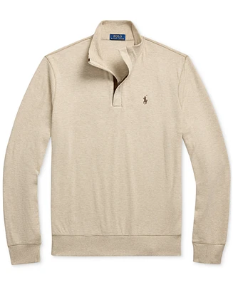 Polo Ralph Lauren Men's Luxury Jersey Quarter-Zip Pullover