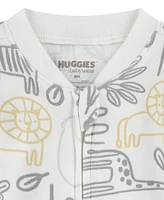 Huggies Baby Boys Organic Printed Coverall