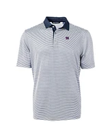 Cutter & Buck Men's New York Giants Virtue Eco Pique Micro Stripe Polo