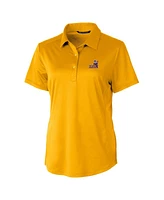 Cutter & Buck Women's Gold Arizona State Sun Devils Vault Prospect Textured Stretch Polo