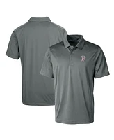 Cutter & Buck Mississippi State Bulldogs Primary Team Logo Prospect Textured Stretch Polo