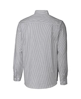 Cutter & Buck Men's Florida Gators Vault Stretch Oxford Stripe Long Sleeve Button-Down Shirt