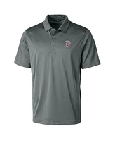 Cutter & Buck Mississippi State Bulldogs Primary Team Logo Prospect Textured Stretch Polo