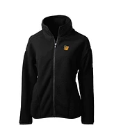 Cutter & Buck Women's Black Baylor Bears Cascade Eco Sherpa Full-Zip Fleece Jacket