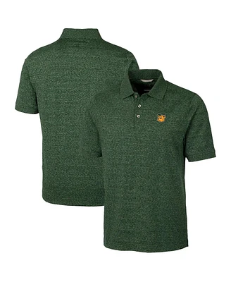 Cutter & Buck Men's Green Baylor Bears Advantage Space Dye Tri-Blend Polo