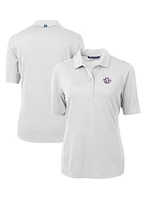 Cutter & Buck Women's White Tcu Horned Frogs Team Virtue Eco Pique Polo