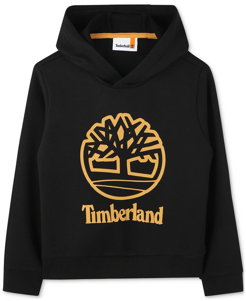 Timberland Little Boys Logo French Terry Hoodie