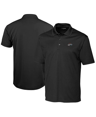 Cutter & Buck Men's Black Rocket City Trash Pandas Clique Spin Eco Performance Pique Polo