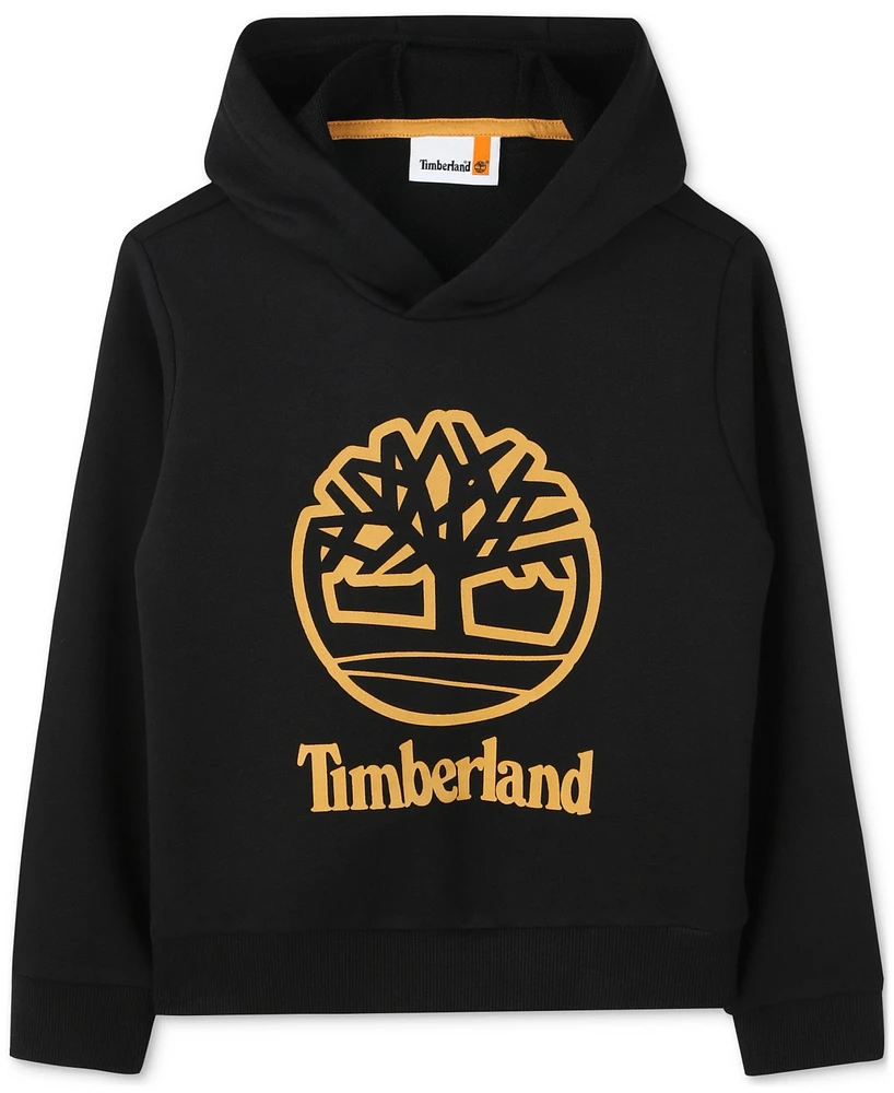 Timberland Big Boys Logo French Terry Hoodie