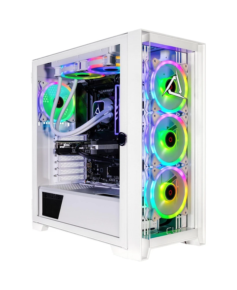 Clx Set Gaming Desktop - Liquid Cooled Amd Ryzen 7 7700X 4.5GHz 8