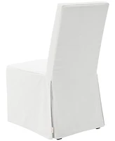 Abbyson Living 39" 2-Pc. Wood Mindy Sunbrella Slipcover Dining Chair