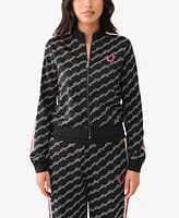 True Religion Women's Monogram Track Jacket