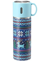 Macy's Thanksgiving Day Parade Tiptoe Reindeer Thermos, Created for Macy's - Turquoise