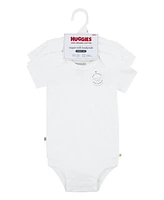 Huggies Baby Short Sleeve Bodysuits 3-Pack