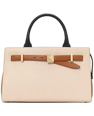 kate spade new york Deco Colorblocked Leather Medium Satchel