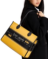 kate spade new york Manhattan Taxi Printed Pvc Large Market Tote