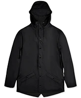 Rains Men's Waterproof Hooded Rain Jacket