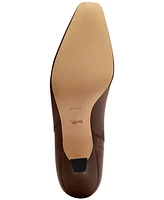 Coach Women"s Rebecca Buckle Kitten-Heel Leather Booties