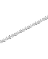 Wrapped in Love Diamond Tennis Bracelet (2 ct. t.w.) in 10k White Gold, Created for Macy's