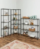 Honey Can Do 4-Tier Slim Profile Wide Shelving Unit