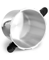 Megachef 24 Quart Large Capacity Aluminum Stovetop Pressure Cooker/Canner for Induction and Gas Stove-Tops