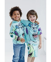 Monsters Inc. Toddler Boys Disney Mickey Mouse Lion King Cars Hooded Long Sleeve T-Shirt