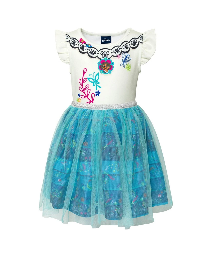 Disney Girls Raya and the Last Dragon Mermaid Frozen Nightmare Before Christmas Tulle Dress to