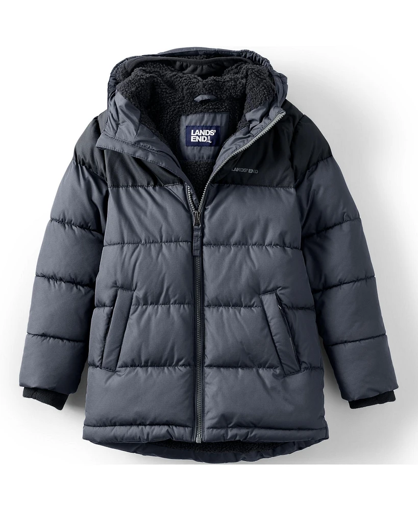 Lands' End Boys Fleece Lined Coat