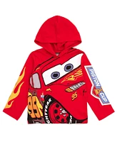 Disney Boys Mickey Mouse Lion King Cars Monsters Inc. Hooded Long Sleeve T-Shirt to