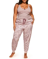 Adore Me Plus Kaiden Cami & Joggers Set