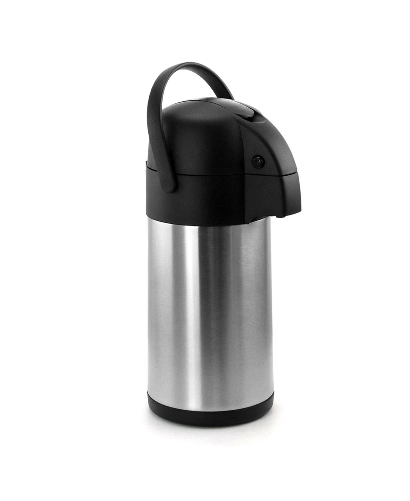 Megachef 3 Liter Stainless Steel Airpot, Hot Water Dispenser for Coffee and Tea