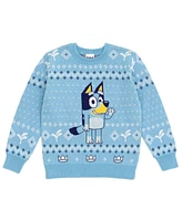 Bluey Girls Christmas Matching Family Sweater to Adult (2T - 2XL)