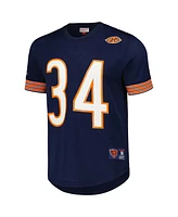 Mitchell & Ness Men's Walter Payton Navy Chicago Bears Retired Player Name Number Mesh Top