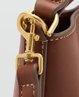Mango Women's Rear Padlock Mini-Shopper Bag