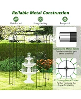 Skonyon Birdcage Shape Gazebo for Climbing Plants and Wedding Ceremony Decoration