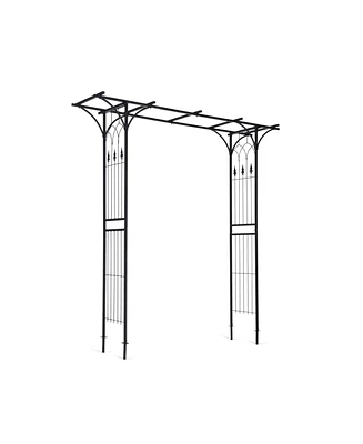 Skonyon 81 x 20 Inch Metal Garden Arch for Various Climbing Plant